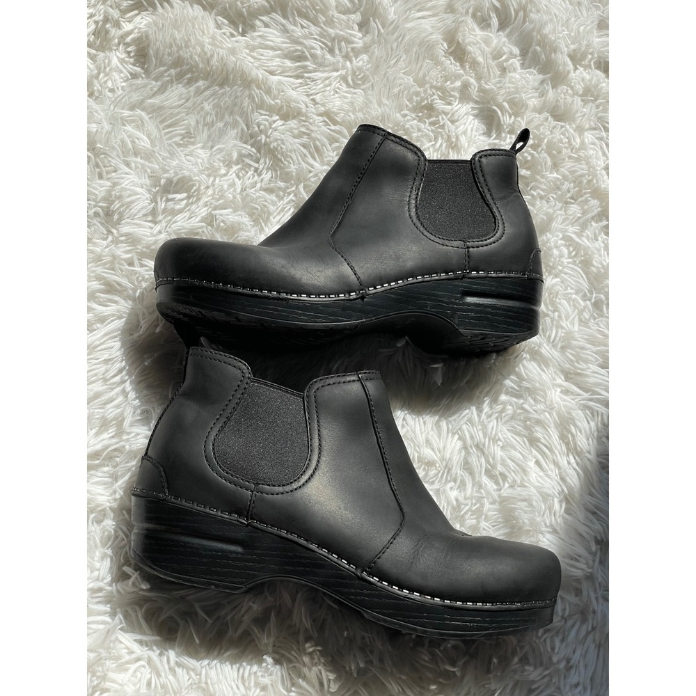 Dansko Frankie Leather Chelsea Boots